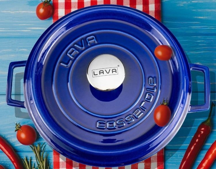 Кастрюля LAVA Premium 4, 49 л LV Y TC 24 PR K2 B