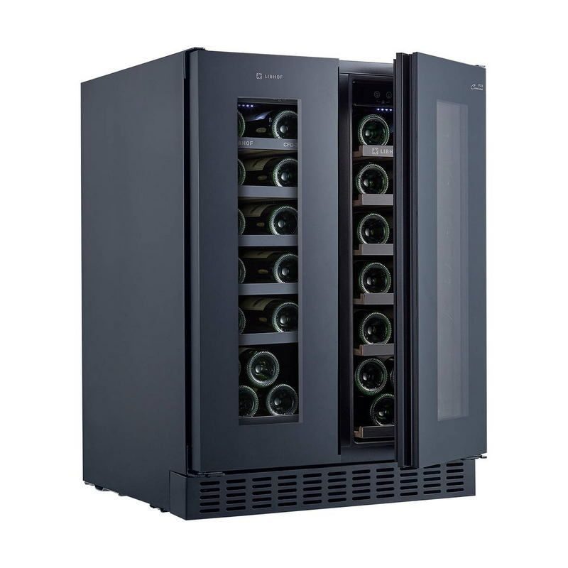 Фото Шкаф винный Libhof CFD-38 black — арт. libcfd38b 1