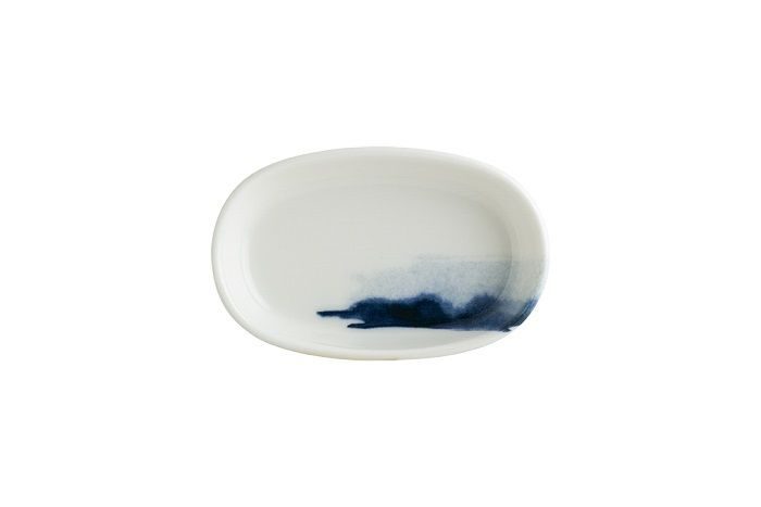 Фото Блюдо Bonna Blue Wave L 100 мм, B 65 мм — арт. BLWHYG10OV 1
