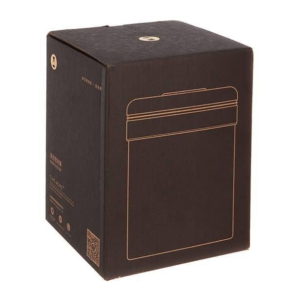 Фото Контейнер для хранения продуктов вакуумный Timemore Glass Canister 800ml Black, стекло артикул 3