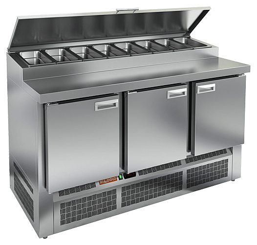 Стол для пиццы HICOLD PZE1-111/GN (1/3H) (R290)