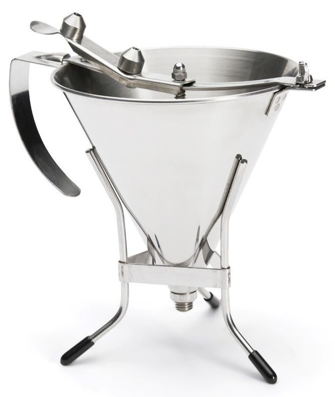 Фото Воронка-дозатор De Buyer Kwik 1500 мл, L 265 мм, B 175 мм, D 175 мм, H 165 мм — арт. 3354.12 1