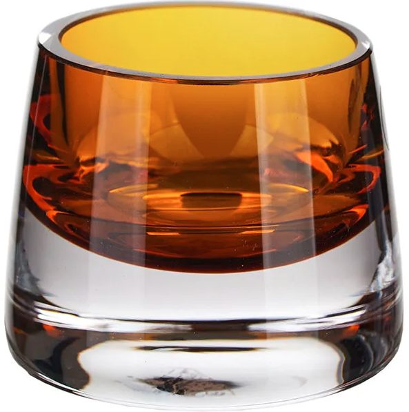 Подсвечник NUDE Joy D 67 мм, H артикул 28414/amber