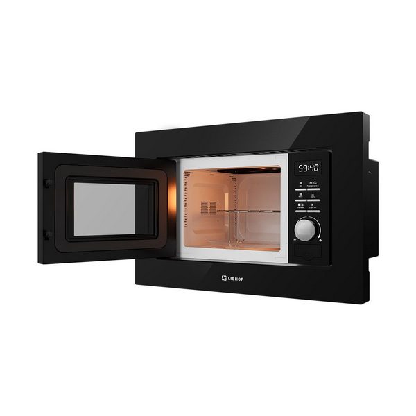 Фото Печь микроволновая встраиваемая Libhof MOS-2120 black — арт. libmos2120b 8