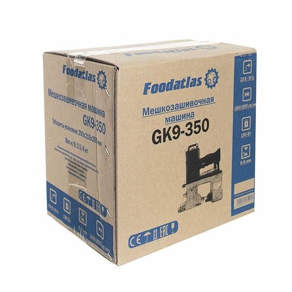 Фото Машинка мешкозашивочная Foodatlas GK9-350 — арт. ЦБ000001113 12