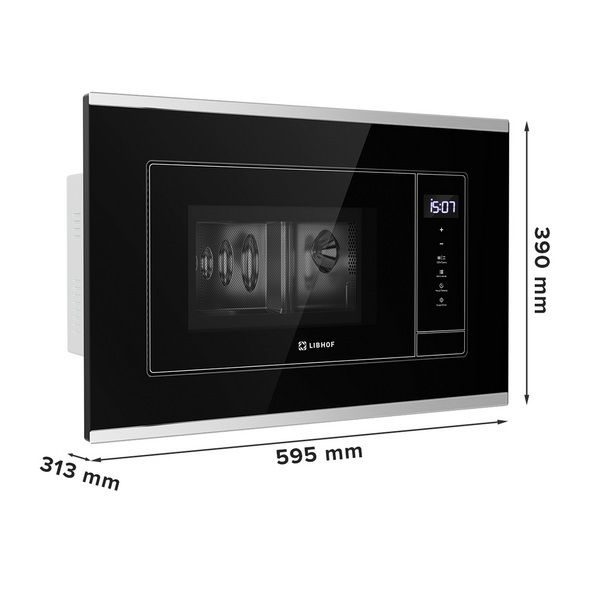 Фото Печь микроволновая встраиваемая Libhof MWX-7320BS — арт. libmwx7320bs 8