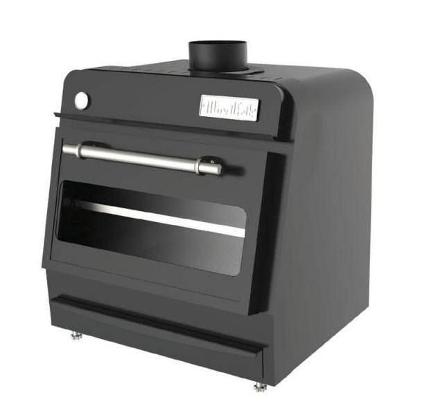 Печь на твердом топливе Movilfrit BR-45 Black