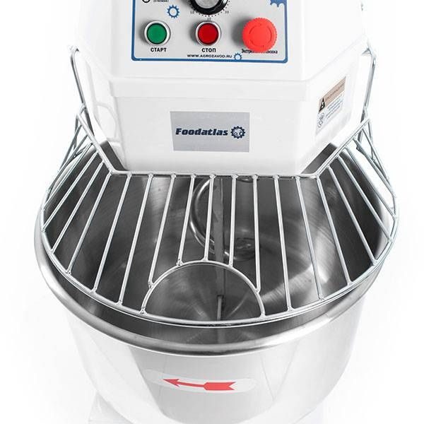 Фото Тестомес спиральный Foodatlas HS-50A Eco 380В — арт. УТ000008249 3