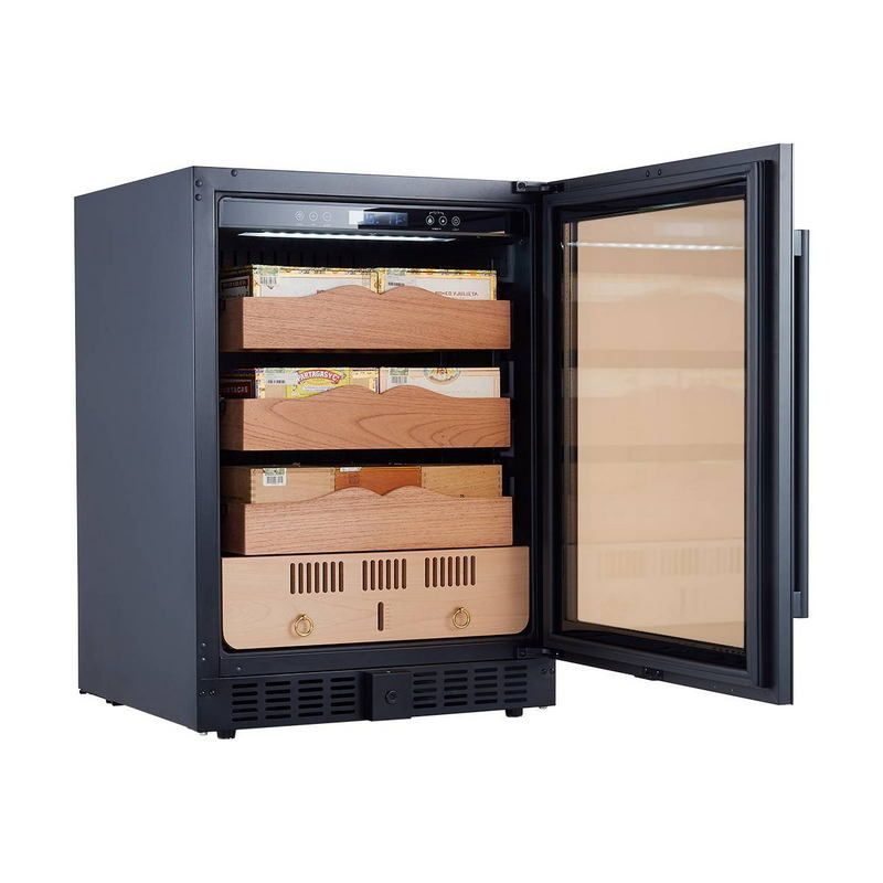 Фото Шкаф для сигар Libhof BR-650 black — арт. libbr650b 7