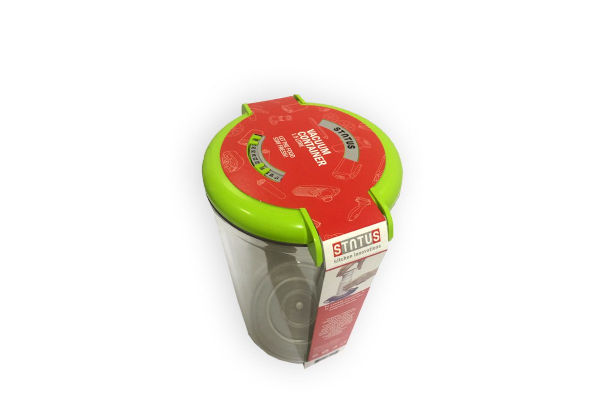 Контейнер вакуумный STATUS VAC-RD-15 Green