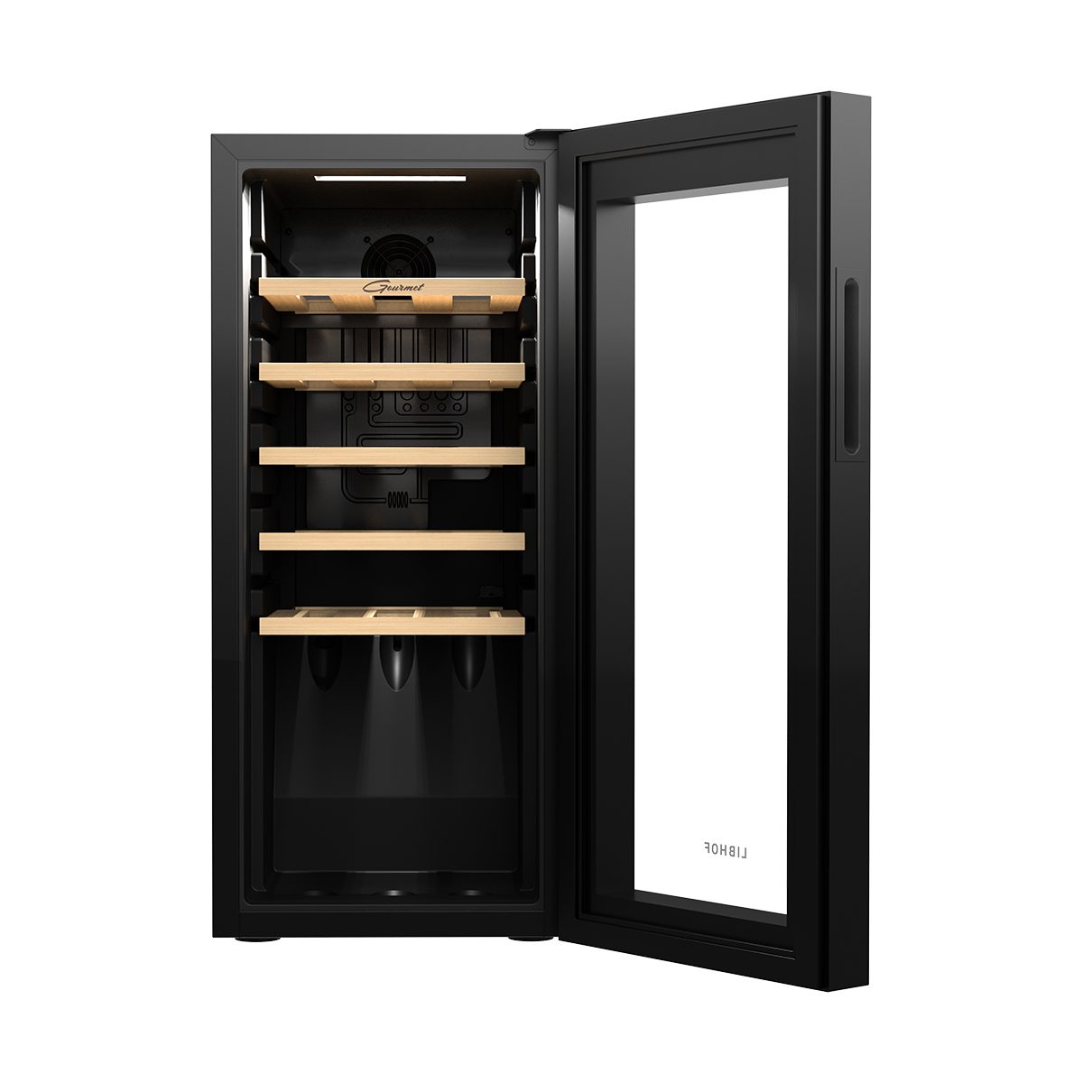 Фото Шкаф винный Libhof GM-18 black — арт. libgm18b 12