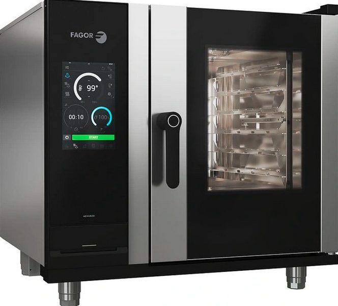 Фото Пароконвектомат газовый FAGOR APW-061-G NG R SW S 1