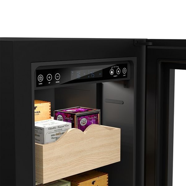 Фото Шкаф для сигар Libhof BR-300 Black — арт. libbr300b 6