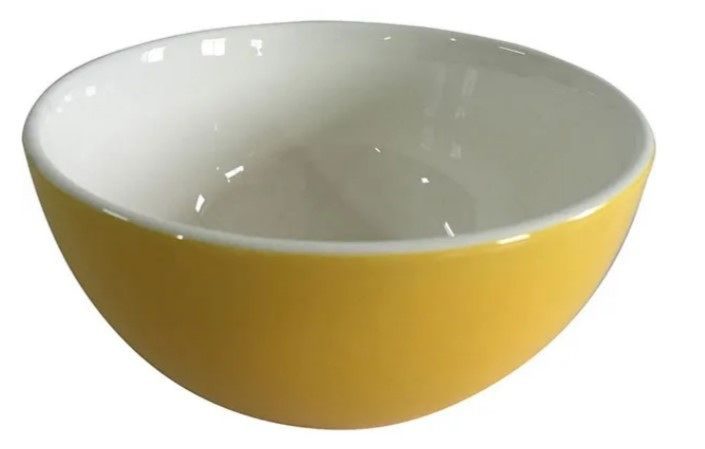 Миска KunstWerk Paula желтая мм артикул A21333W87