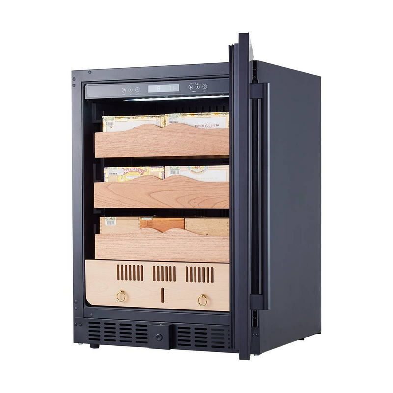 Фото Шкаф для сигар Libhof BR-650 black — арт. libbr650b 6