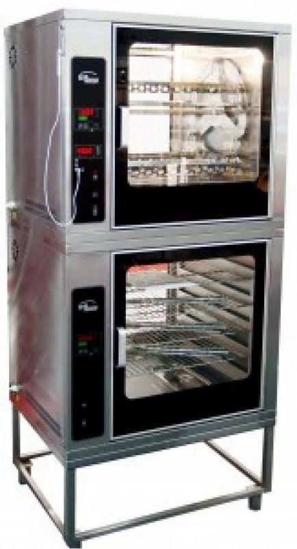 Подставка GRILL MASTER с витриной (н/сталь)