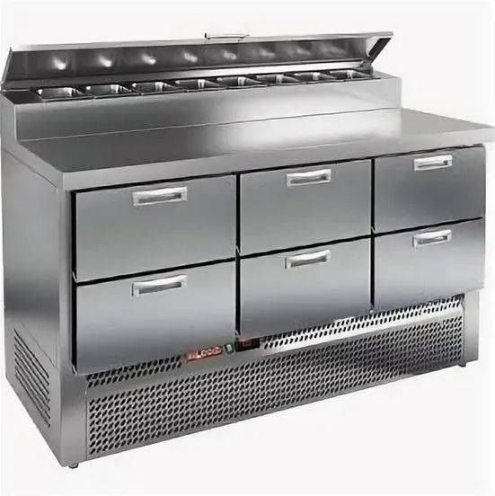 Стол для пиццы HICOLD PZE2-222/GN