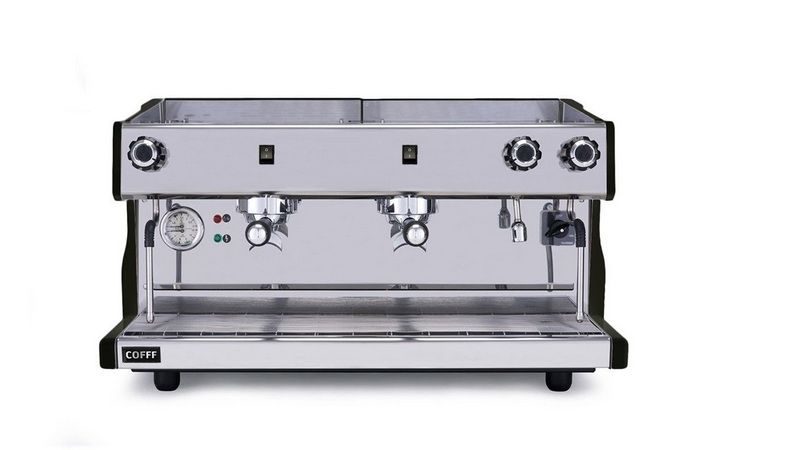 Кофемашина рожковая 2 GR S, 2 группы черная