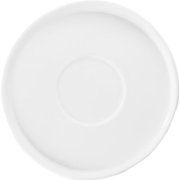 Блюдце KunstWerk Eggshell D белый артикул A26974
