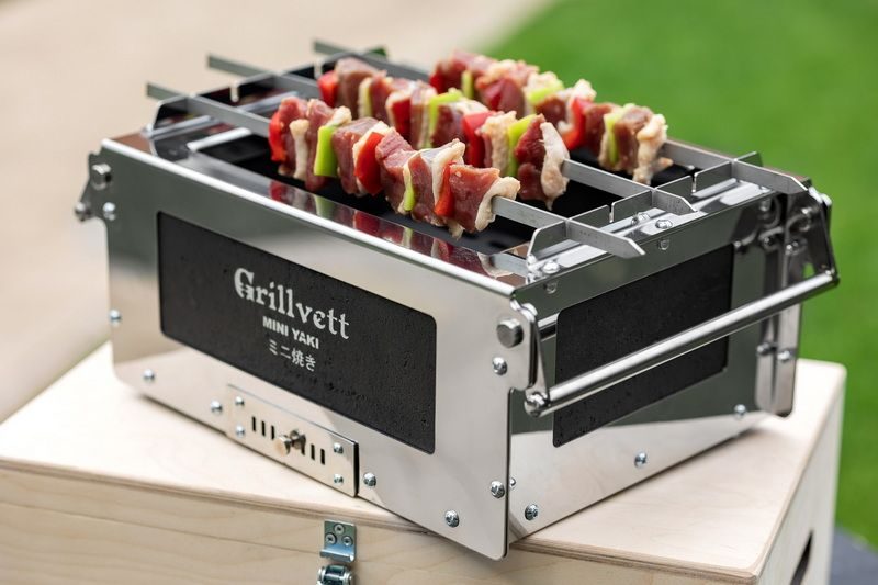 Фото Гриль угольный GRILLVETT Mini Yaki 1