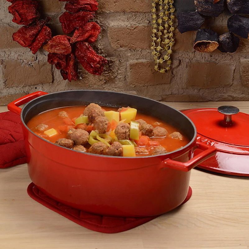 Кастрюля LAVA FOLK SERIES артикул LV O TC 29 K1 R