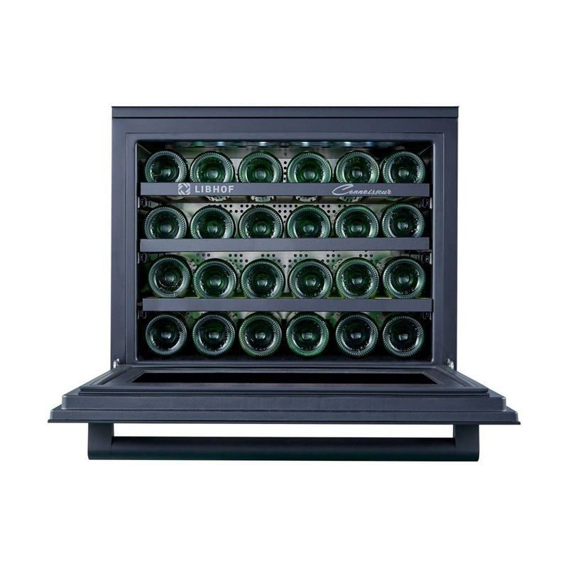 Фото Шкаф винный Libhof CK-24 black — арт. libck24b 14