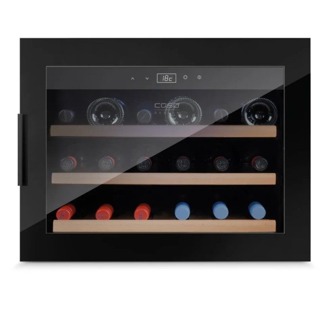 Фото Шкаф винный CASO — арт. WineSafe 18 EB Black 1