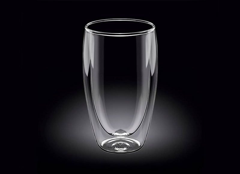 Стакан Wilmax Thermo Glass стенками артикул 888735