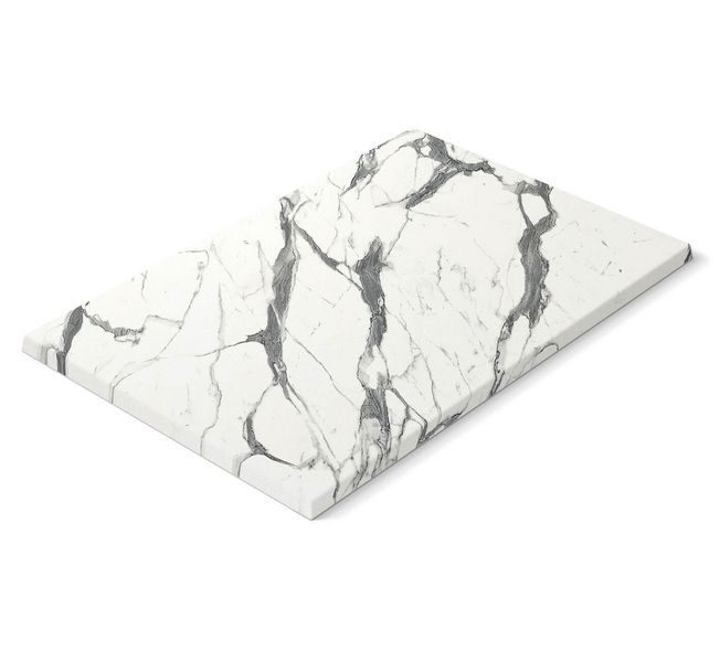 Столешница Sheffilton SHT-TT46 120/80 белый мрамор
