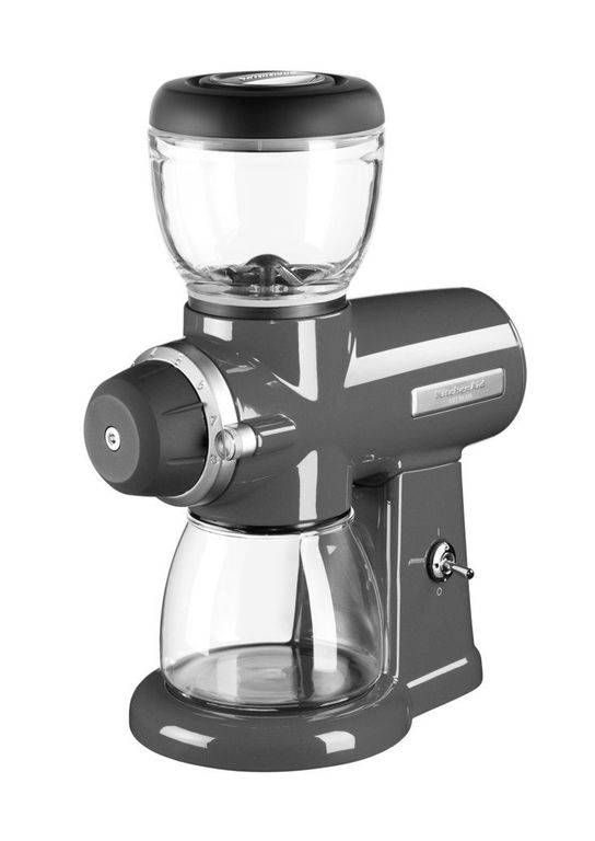 Кофемолка KitchenAid Artisan серебрянный медальон