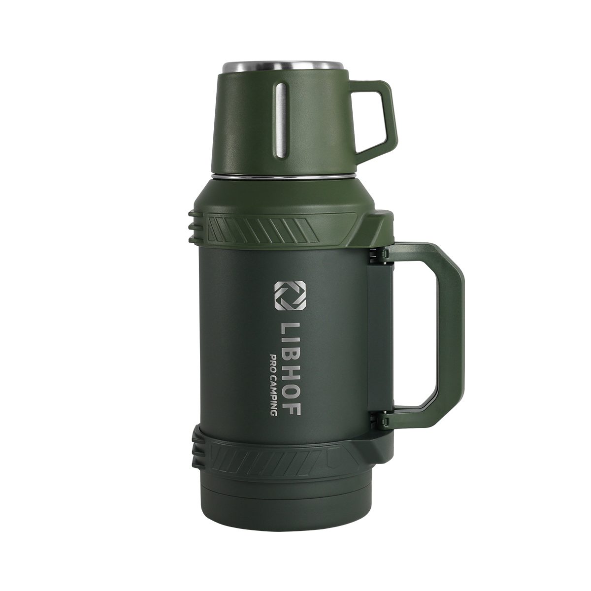 Фото Термос бытовой Libhof TC-1600 ranger olive 1,6 л — арт. libtc1600g 3