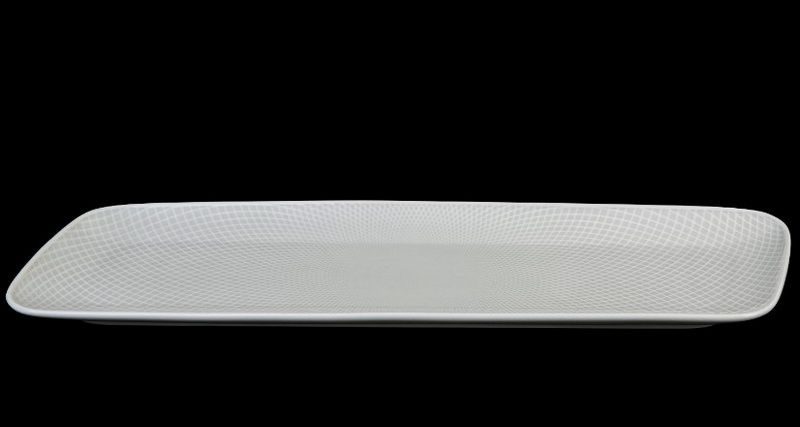 Фото Блюдо Corone Rosenthal L 360 мм, B 110 мм голубое — арт. фк9928 11