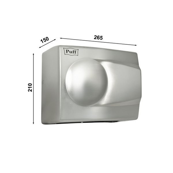Фото Сушилка для рук автоматическая Puff 8828 ативандальная, тихая 6