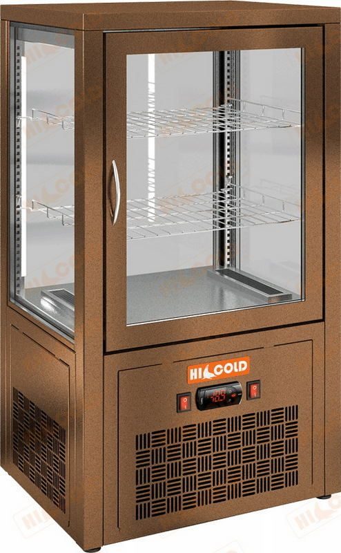 Витрина холодильная HICOLD VRC 70 BRONZE