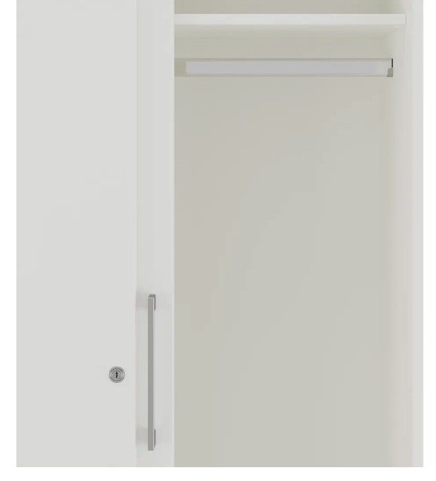 Фото Гардеробный шкаф купе КОБОР HKG/5-120/60/M white/premium 1