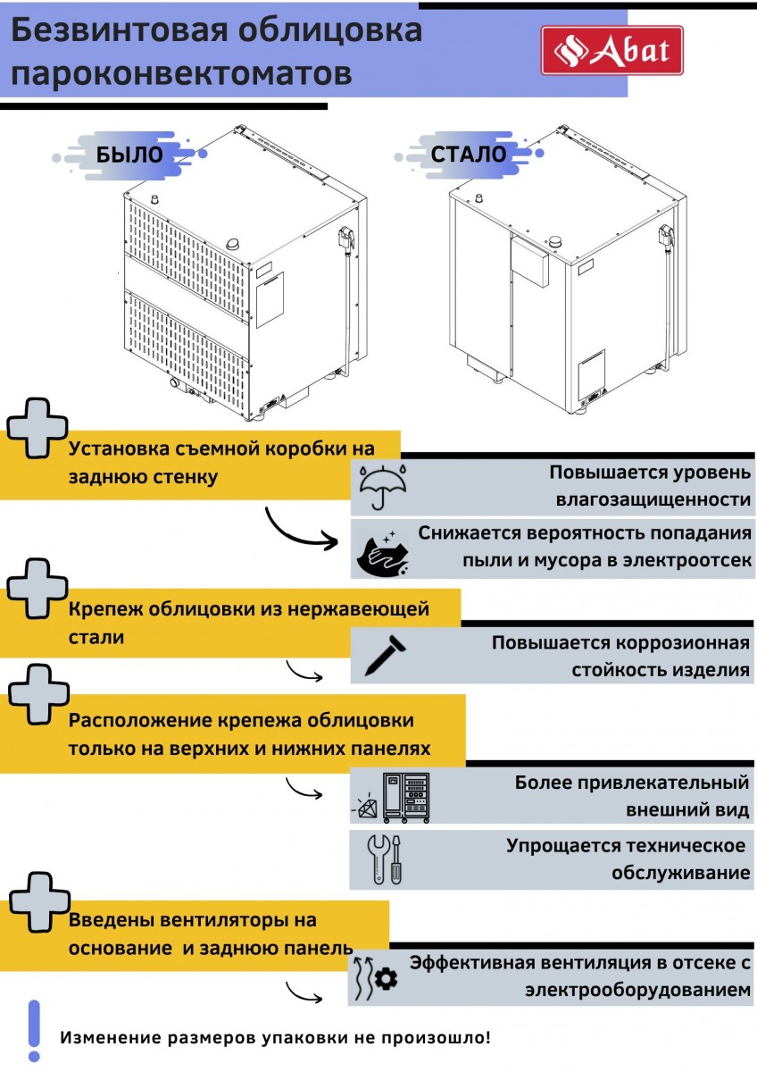 Фото Пароконвектомат ПКА 6-1/1ПП2 Abat 5