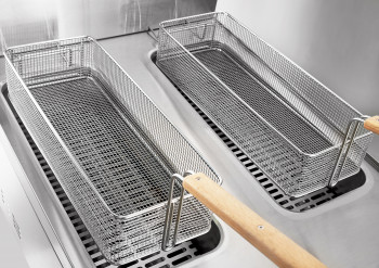 Фото Газовая фритюрница кухонная ГФК-90.2П Abat (49 л, 105 мм, 1053 мм) 1