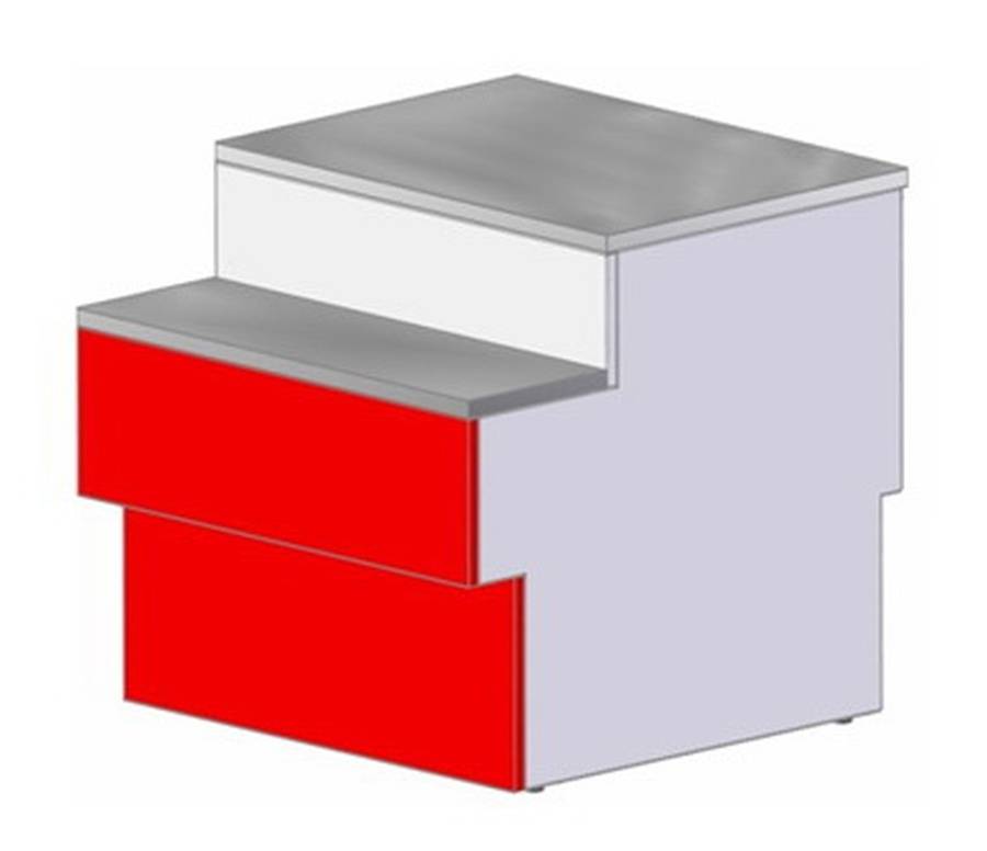 Прилавок Илеть CUBE 760